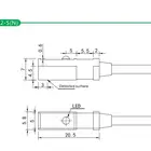 Sensor Door Door Sensor Switch Shenzhen Sensor Factory 2 Wires Magnetic Contact Reed Switches Door Open Sensor Alarm