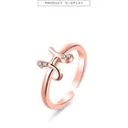 Ring Letter Letter Finger Ring Simple Style Finger Ring With Initial Letter Design