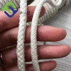 Rope China Manufacture Rope China Factory Supplied Hot Sell 10mm 16 Strand Braided Cotton Rope With Natural Color