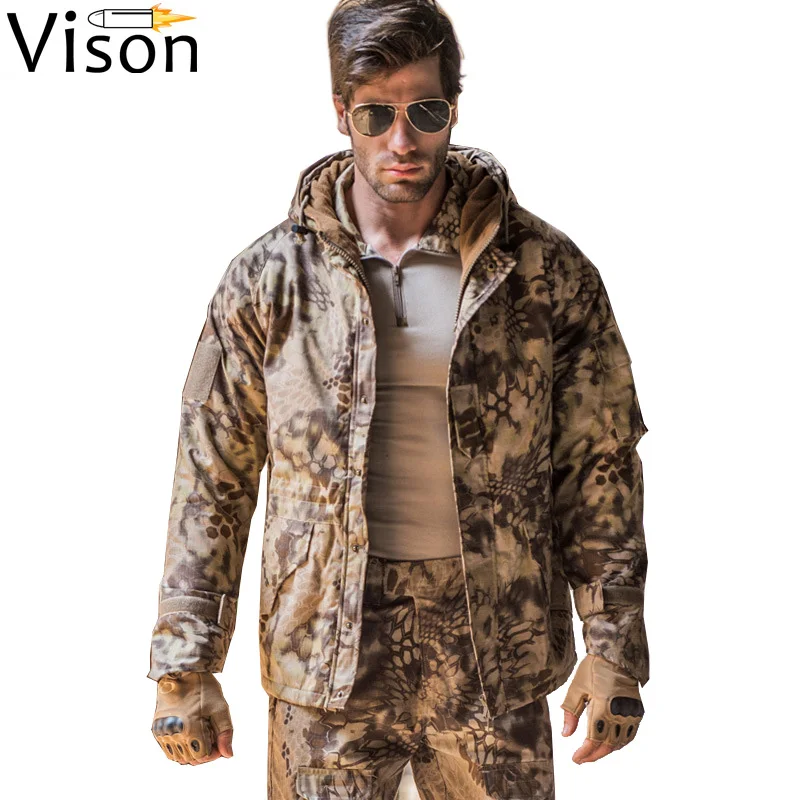Hunting Camouflage Thick Jackets Bomber 