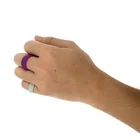 Ring BSCI Factory Customized Eco-friendly Material Silicone Ring Rubber Finger Ring For Men