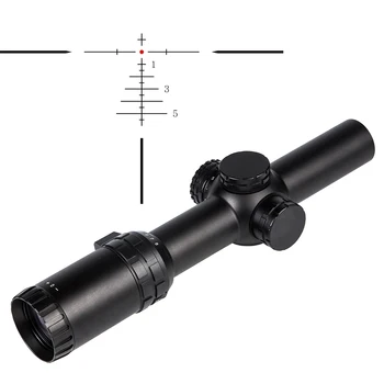 optical night vision scope 1-8x24 short and compact scope