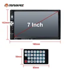 Dvd Hd Car DVD 7020G 2 Din 1080P 7'' HD Car Multimedia Player GPS Navigation MP4/MP5 Audio Stereo BT