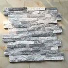 Stone Panel Exterior Wall Tiles Design Grey Slate Natural Stone Wall Panels