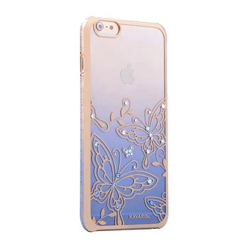 Hot Sale Customized Designer Product TPU Hard Shockproof Electroplating Phone Case for iPhone 6 plus Cases