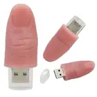 Funny Usb Drive Usb Funny Funny Finger Shaped Usb Flash Drive PVC Soft Rubber Usb Customized8GB 16GB 32GB