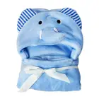 Hood Baby Bath Towel Wholesale Cheap Pure Cotton Cute Animal Design Hood Baby Bath Towel Bathrobe