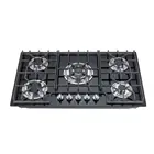 Ce Gas Perfomance Gas Hob Heavy Cast Iron Design With Luxury CB Ce ROHS SASO Ceramic / Glass Gas Cooktops Built-in
