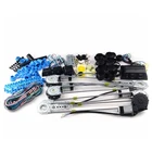 Car Auto Universal Power Motor Kit 2-Doors Or 4 Doors Electric Power Window Kits With Switches And Harness