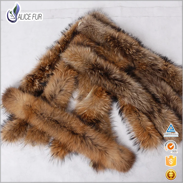 real fur hood trim