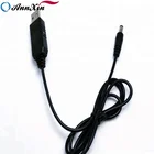 Usb To Converte Hot Selling 5.5mm X 2.1mm USB DC 5V To DC 9V 12V Step Up Converte Power Cable