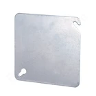 Box Cover UL Approved 4X4 Square Flat Blank Steel Box Cover