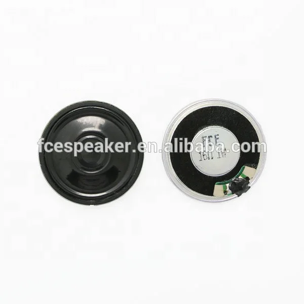 36mm 16 Ohm 1w Mini Mylar Flat Speaker 