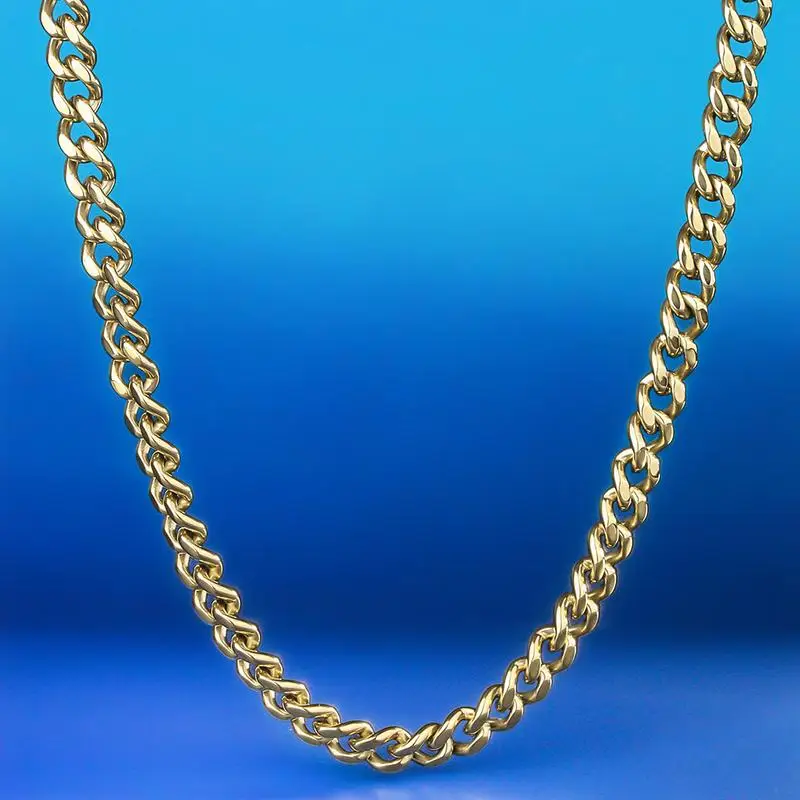 Krkc\u0026co 5.5mm 24inch 14k Gold Curb 