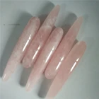 Natural Wholesale Adult Sex Toys For Woman Natural Rose Quartz Yoni Crystal Wand Massager