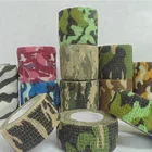 Self Adhesive Tape Stretch Self Adhesive Tape Athletic Customized Camouflage Stretch Fabric Self Adhesive Tape