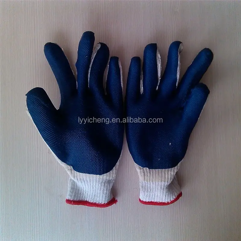 vulcanised rubber gloves