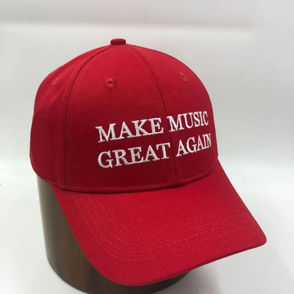 批发高品质定制6盘棒球帽运动帽子刺绣透气红色棒球帽帽