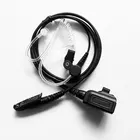 Durable And Comfortable Silicone Acoustic Tube Headset For 2 Way Radio Headphone