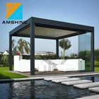 Electric Louver Electric Louvers Aluminum Window Shutter Outdoor Sunshade Electric Louver Roof