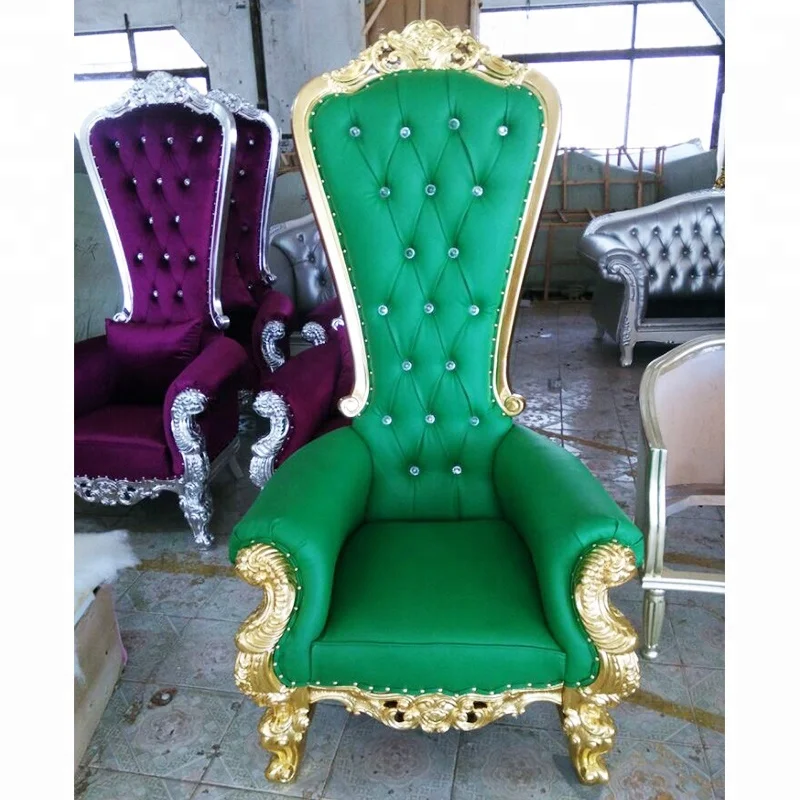 king and queen high back chairs