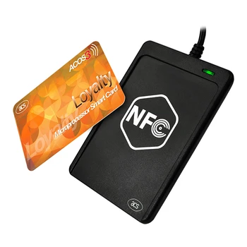 ACR151U 13.56 MHz RFID Smart Card NFC Reader with ABS Material and USB Interface for Cashless Payment