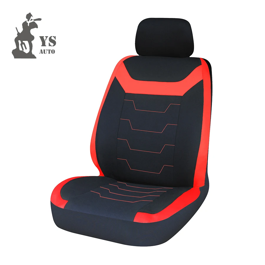 Universal Use Breathable  Polyester Fabric Car Seat Cover Factory Direct Well Fit for Most Cars Custom Logo Acceptable