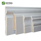 Mdf Mdf Base Board White MDF Baseboard / White Primed Base Molding / Skirting Board