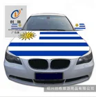 Brazil Car Free Sample Customize LOGO Knitted Polyester Brazil Flag Car Engine Hood Cover Flag