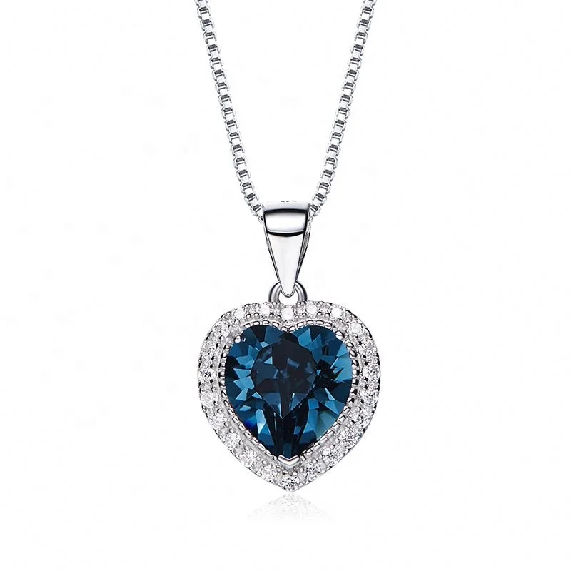 Wholesale Heart Necklaces Sterling Necklace Jewelry Silver 925