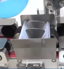 Sticker Machine Gosunm Automatic Manual Instruction Paper 1 Label C Wrap Sticker Labeling Machine