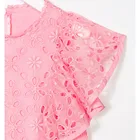 Girls Dresses Of Girls Kids Dresses Girl China Supplier Girls Fashion Embroidery Sleeveless Hollow Out Dresses Of Kid Clothes Wholesale