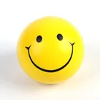 Eco friendly round shape custom print logo PU stress ball