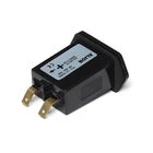 Hour SYS Black Mechanical Hour Counter Hour Meter Digital Width 12-36VDC 30-60VDC 220VAC
