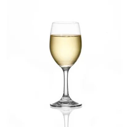 Haonai Hot selling thin personalized crystal goblet wine glass LFGB safe wine glass cup