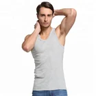 Cotton Spandex Custom Design 95% Cotton 5% Spandex Tight Tank Top Men Oem Tanks Undershirts