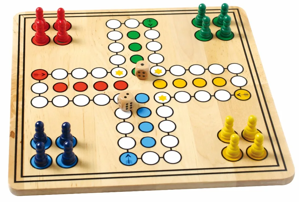 Hot Sale Popular 12 In 1 Wooden Toy Children Chess Game Table