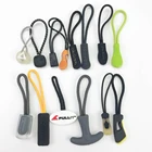 Pvc Zipper Custom Design High Quality Pvc Zipper For Rubber Puller With Logo