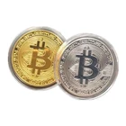 Gold Coin Coin Metal Coin Factory Commemorative Bitcoin Metal Gold Coin High Quality Custom Souvenir Gold Plating Bitcoin