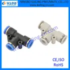 Plastic Fittings Plastic Fitting Plastic Quick Connect Air Fittings PUT Series Union Tee