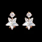 Star Studs Star Designer Studs Star In Star Stone Wholesale 925 Silver Ear Piercing Studs