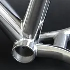 Titanium Bicycle Titanium Alloy Mirror Surface MTB Frame K-Whale Thru-Axle Dropouts Mountain Bicycle Frame