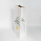 Recycled Bag Eco- Friendly Recycled Custom Design Food Grade Packaging Wheat Flour Paper Bag With Logo Print