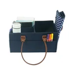Diaper Bag 2019 New Design Baby Multi-function Felt Diaper Bag With Portable Changing Pad
