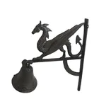 Handicraft Family Iron Decoration Cast Iron Handicraft Dragon Head Doorbell Used For Family Decoration