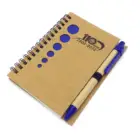 Notebook Promotional Mini Pocket Spiral Coil Binding Custom Printing A6 Notebook With Pen