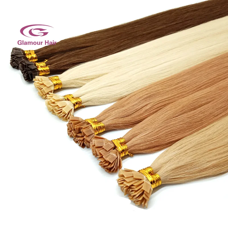 flat tip keratin hair extensions