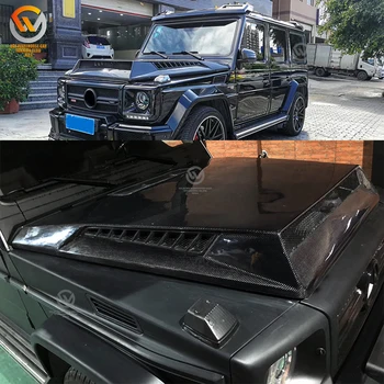 G Class G900 Style Carbon Fiber Engine Bonnet Hood For W463 G500 G63 G65 AMG