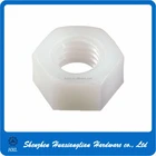 Nuts Top Hot Sell Black And Whilte Hex Nylon Nuts M12
