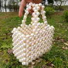 Bag Niche Design Korean Ladies Portable Boutique Fashion Handmade Evening Beaded Pearl Bag